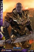 Avengers: Endgame Movie Masterpiece Akční figurka 1/6 Thanos Battle Damaged Version 42 cm